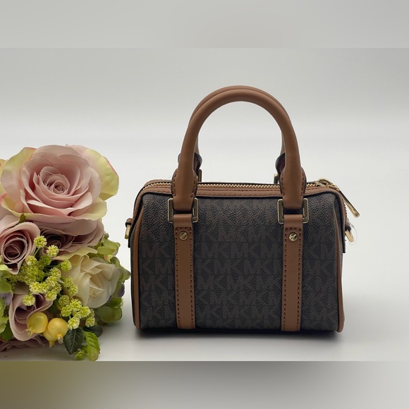 Michael Kors Bedford Extra-Small Logo Duffle Crossbody Bag - Picture 4 of 15